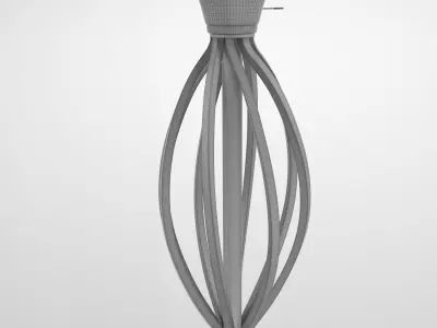 Stand Lamp 3D model
