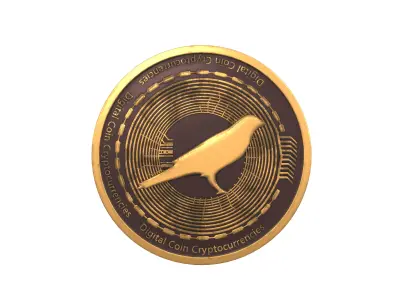 Kusama Coin v2 002 3D model