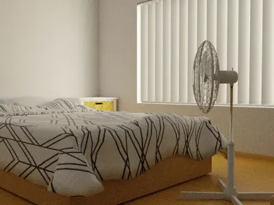 Josephs BedRoom Free 3D model