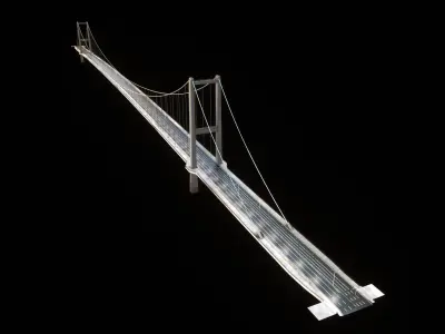 bosphorus bridge 3D model