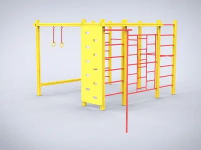 Playground for kids  3D model