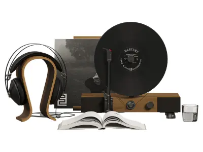 Vinyl Decorative Set 3D model