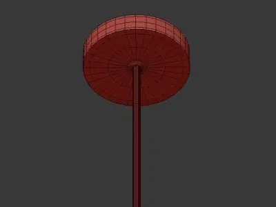 Crystal Pendant Light 3D model buy