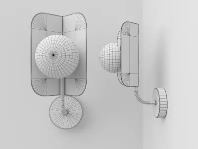 Xereilian Wall Light 3D model