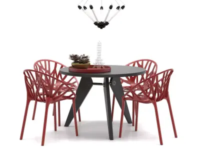 Dining Set 31 3D model