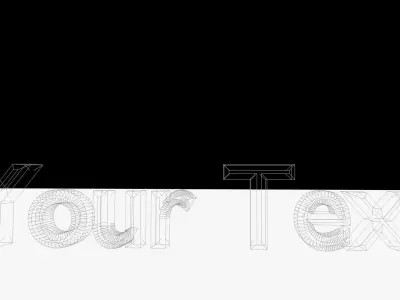 Custom Text 1 3D model