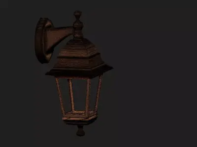 vintage lamp Free 3D print model
