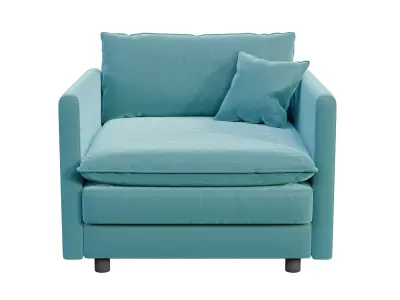 Modern Cozy Armchair 3D model