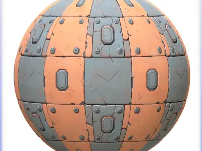 SciFi Seamless Texture Texture 37