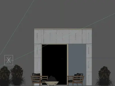 BEUTIFUL SUNSET Low-poly 3D model