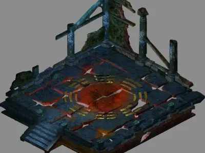 Destruction Magic Array-Gossip 3D model