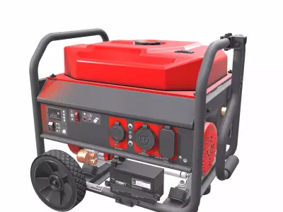 Generator Low Poly Low-poly 3D model