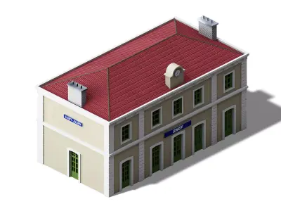 Heterogeneous - Building - Building 16 3D model