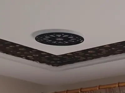 3D Printed Moroccan Zellige Light Cover  Ceiling Lamp Decoration 3D print model