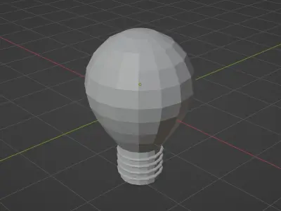 Led bulb Free 3D model
