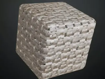 Large Plus Square Metal Perforated PBR Seamless Texture