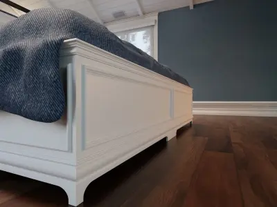 Beach Style Bedroom 3D model