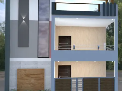 exterior house  3D model