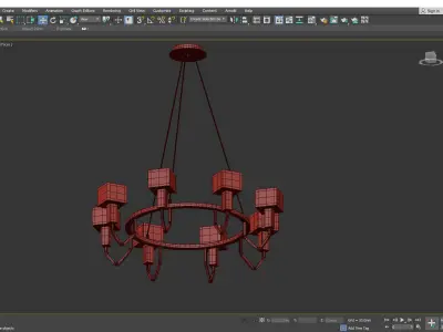 DORA CH Low-poly 3D model