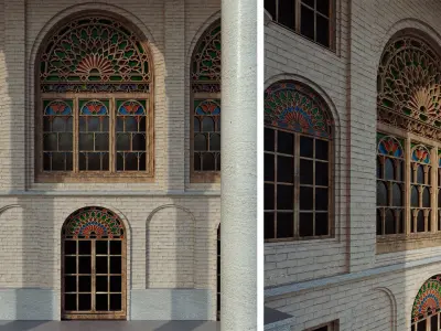 old turkishnikdel house set 149 Low-poly 3D model