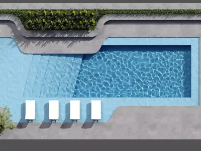 SWIMMING POOL NO116 A 3D model