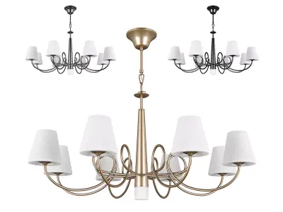 81429x Vortico Lightstar Chandelier 3D model