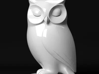 Owl Decorative 3D print model