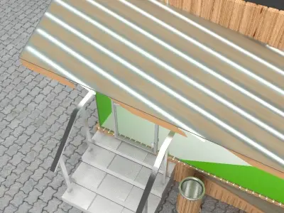 Entrance group 3D model