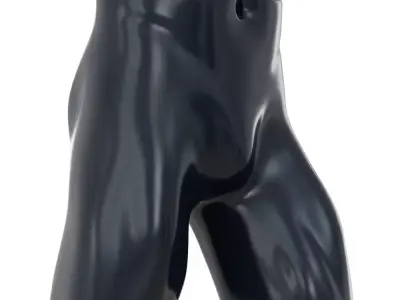 Mannequin legs for underwear 105 3D model