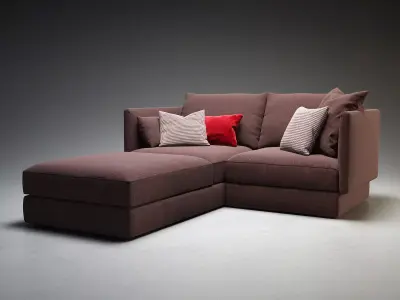 All-Two corner sofa 3D model