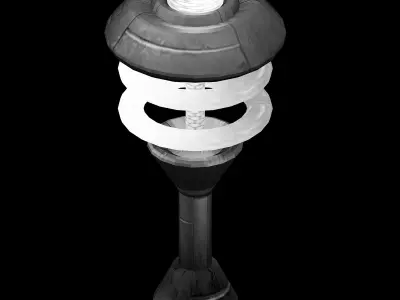 Satellite city object 00 3D model