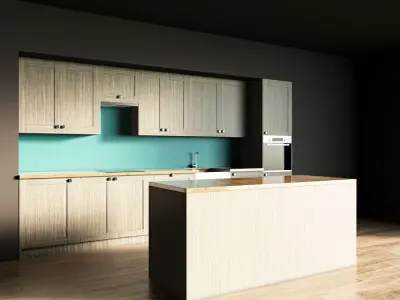 46-Kitchen10 texture 4 3D model