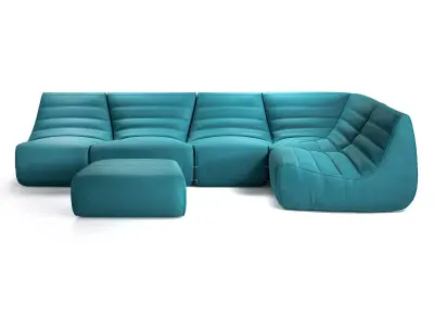 Saparella Sectional Sofa 3D model