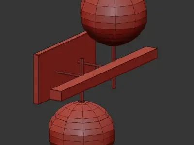 HARMONY GLOBES 3D model