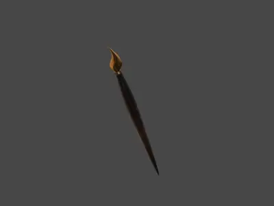 Paintbrush 3D-modelle  3D model
