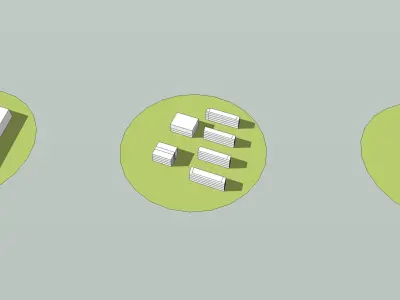 Sketchup School and University S4 3D model