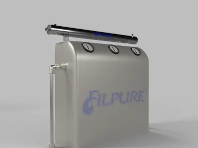 HOUSE WATER FILTER 3D model