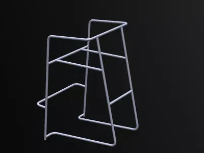 Metal Chair 3D model purchase