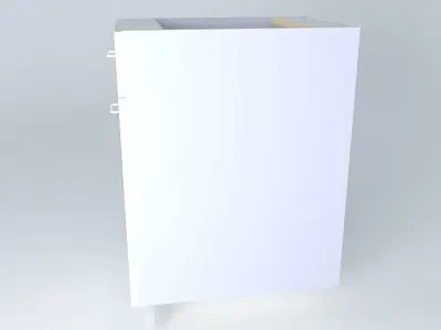 DB2D-2 cabinet with two drawers Free 3D model