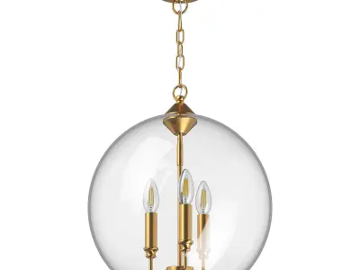 729131 Sferico Lightstar hanging chandelier 3D model