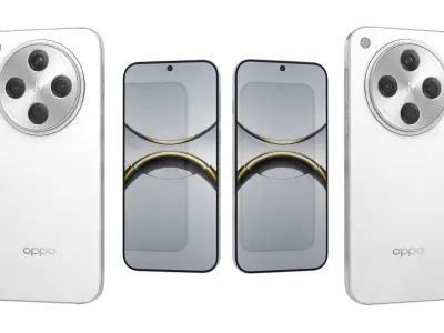 Oppo Find X8 Floating Light White 3D model