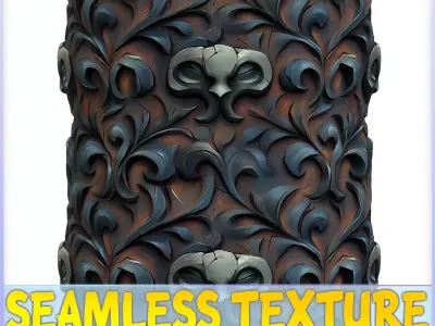 Stylized Ornaments Seamless Texture Texture