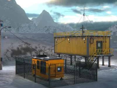 Polar Research Center 3D model