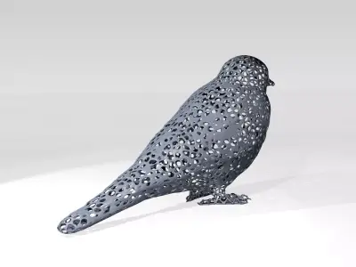 Swallow Voronoi 3D model