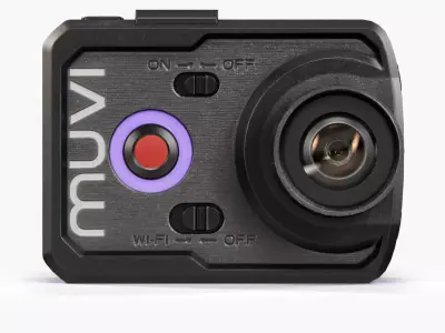 Veho VCC-006-K2 Muvi action camera Low-poly 3D model