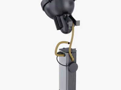 Floodlight v 1 spotlight 3D model