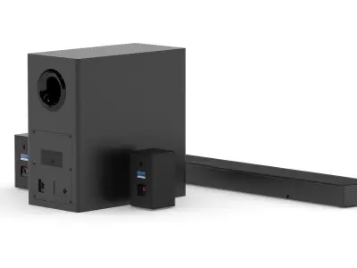 Samsung Q-series Wireless Dolby ATMOS Soundbar Q910C 3D model