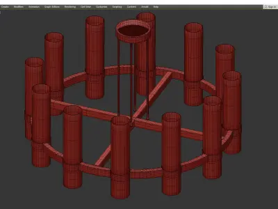 SOUL MODERN BIG Low-poly 3D model