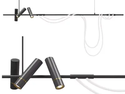 Clemens Linear Lamp 3D model