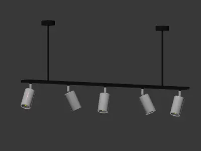 Lino horizontal pendant 3D model